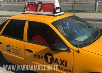Marka Ajans Taksi Reklam Panosu