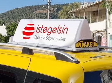 İste Gelsin Taksi Reklam Bodrum