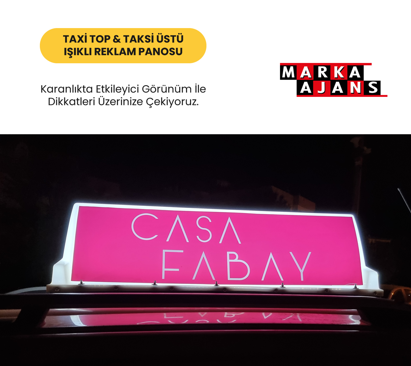 Casa Fabay Bodrum Taksi Reklam